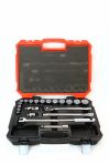 Socket Set SAE Standard 12 Point (21 piece) (1/2 Drive)