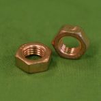 3/8-16 Hex Jam Nuts Silicon Bronze