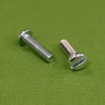 1/4-20 x 1/2 Slotted Pan Machine Screws Zinc