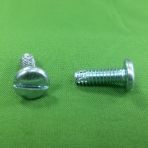 10-32 x 3/4 Slotted Pan Head Sheet Metal Screws Type "F" Zinc