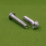 3/8-16 X 1 1/2 Slotted Round Head Machine Screws 18-8 Stainless