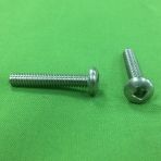 10-32 x 1/2 Square Drive Pan Head Machine Screws Zinc Plated