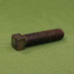 5/8-11 x 1 3/4 Square Head Set Screws Flat Point Case Hardened Plain