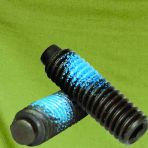 3/8-24 x 1/2 Socket Set Screws 1/2 Dog Point Nylon Patch Alloy Plain Fine