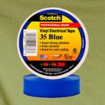 3/4 x 60ft Blue Vinyl Electrical Tape