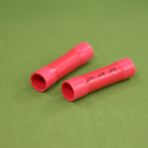 Red Butt Connectors Vinyl Insulated 8 Guage Wire Size