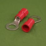 Red 8 Guage Ring #8 Vinyl Insulated