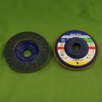 4 1/2 x 7/8 Aluminum Oxide Flap Wheel 120 Grit Type 27