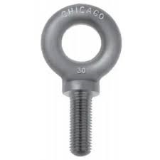 3/8-16 X 5/8 Forged Shoulder Eye Bolts Zinc