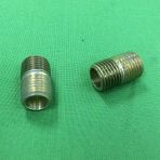 1 X 2 Nipples Brass